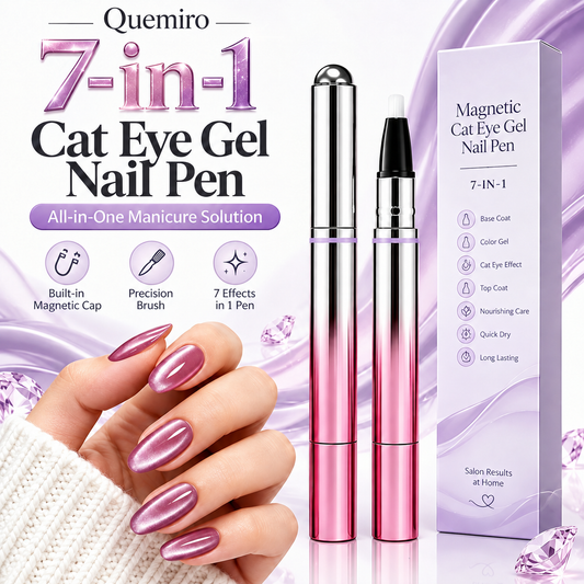 7-in-1 Cat-Eye Magnetic Gel Polish Pen, Portable